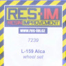 Res-Im RESIM7239 1/72 L-159 Alca wheel set (KP)