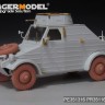 Voyager Model PE351316B WWII German Pkw.K1 Type 823 Basic Upgrade Set Includ wheels (MENG VS-017) 1/35