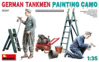 Miniart 35327 1/35 German Tankmen Painting Camo (4 fig.)