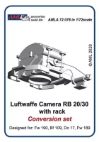 AML AMLA72078 Luftwaffe Camera RB 20/30 w/ rack 1/72