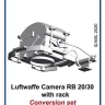 AML AMLA72078 Luftwaffe Camera RB 20/30 w/ rack 1/72