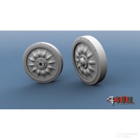 ЭВМ RS35225 МТ-ЛБ опорные катки Тип 2 (Смола) 1/35