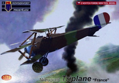 Kovozavody Prostejov 72256 Nieuport Triplane 'France' (1x camo, 1917) 1/72