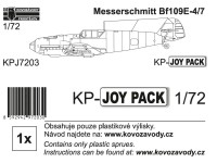 Kovozavody Prostejov J7203 Bf 109E-4/7 (no decals&instr.) KP-JOYPACK 1/72