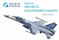 Quinta studio QC48146 Набор остекления F-CK-1С (для модели AFV club) 1/48