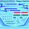 HAD 72190 Decal Ilyushin IL-14M Hungarian Air Transport 1/72