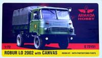 Armada Hobby E72151 ROBUR LO 2002 w/ Canvas (resin kit w/ PE) 1/72