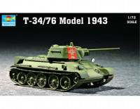 Trumpeter 07208 Танк Т-34/76 мод 1943 г. 1/72