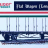 Hunor Product 72220 Flat Wagon - Long (resin kit) 1/72
