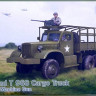 IBG Models 72083 Diamond T 968 Cargo Truck w/ M2 Machine Gun 1/72