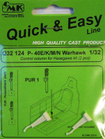 CMK Q32124 P-40E/ K/M/ N Control column for HAS 1/32