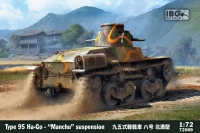 IBG Models 72089 Type 95 Ha-Go Japanese Light Tank 'Manchu' 1/72