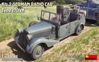 Miniart 35488 Kfz.2 German Radio Car Type 170VK (4x) 1/35