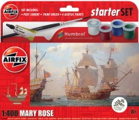 Airfix 55114A Mary Rose (gift or starter set with paints, paint brush and poly cement) 1/400