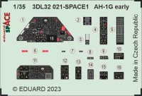 Eduard 3DL32021 AH-1G early SPACE (ICM) 1/35