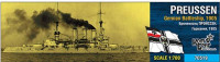 Combrig 70519 German Preussen Battleship, 1905 1/700