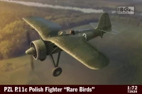 IBG Models 72520 PZL P.11c Polish Fighter 'Rare Birds' 1/72