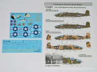 Foxbot Decals FBOT72025 North-American B-25C/D Mitchell "Pin-Up Nose Art and Stencils" Part 3 1/72