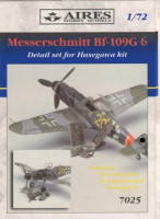 Aires 7025 Bf 109G-6 detail set 1/72