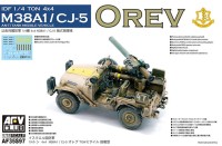 AFV Club AF35S97 IDF 1/4 TON 4x4 M38A1/CJ05 An-ti Tank Missile Vehicle 1/35