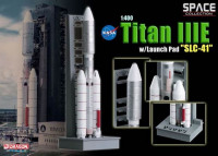Dragon 56342 Космический аппарат Titan IIIE w/Launch Pad "SLC-41" (1/400)