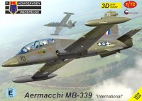 Kovozavody Prostejov 72525 Aermacchi MB-339 International (3x camo) 1/72