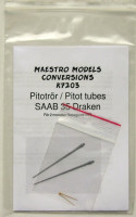Maestro Models MMCK-7203 1/72 SAAB 35 Draken - Pitot tubes (HAS)